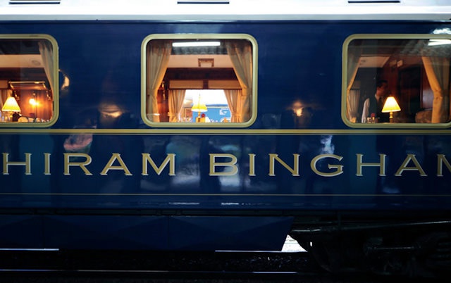 2 - The Orient Express train, Hiram Bingham en route to Machu Picchu